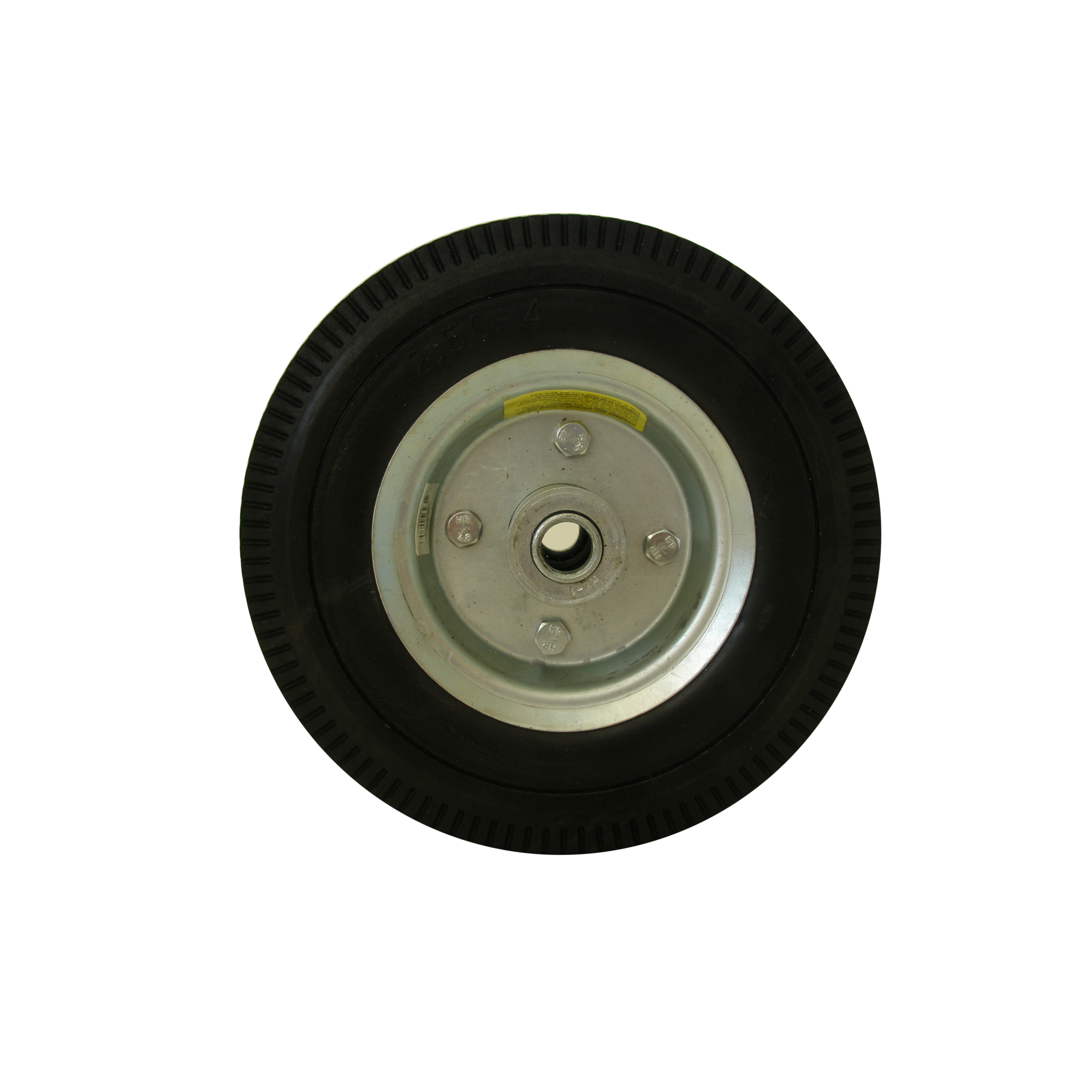 Gravel Tuff, 8in. flat free replacemnet wheel, Wheel Diameter 8.5 in, Package (qty.) 1, Model# GTF-08WFF